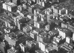 historic Los Angeles aerial downtown shot 9992-17