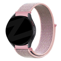 Bandz Gard Pro Health Smartwatch 3 - 41mm Nylon Loop Armband (Rosa)