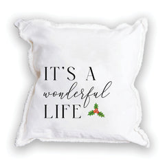It's a Wonderful Life  Square Pillow