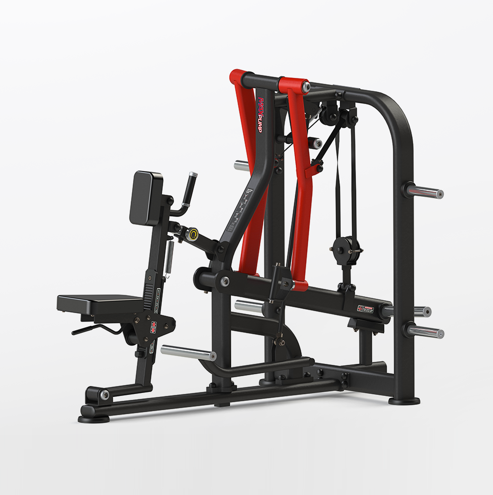 MaxPump Plate Loaded Seated ISO Low Row