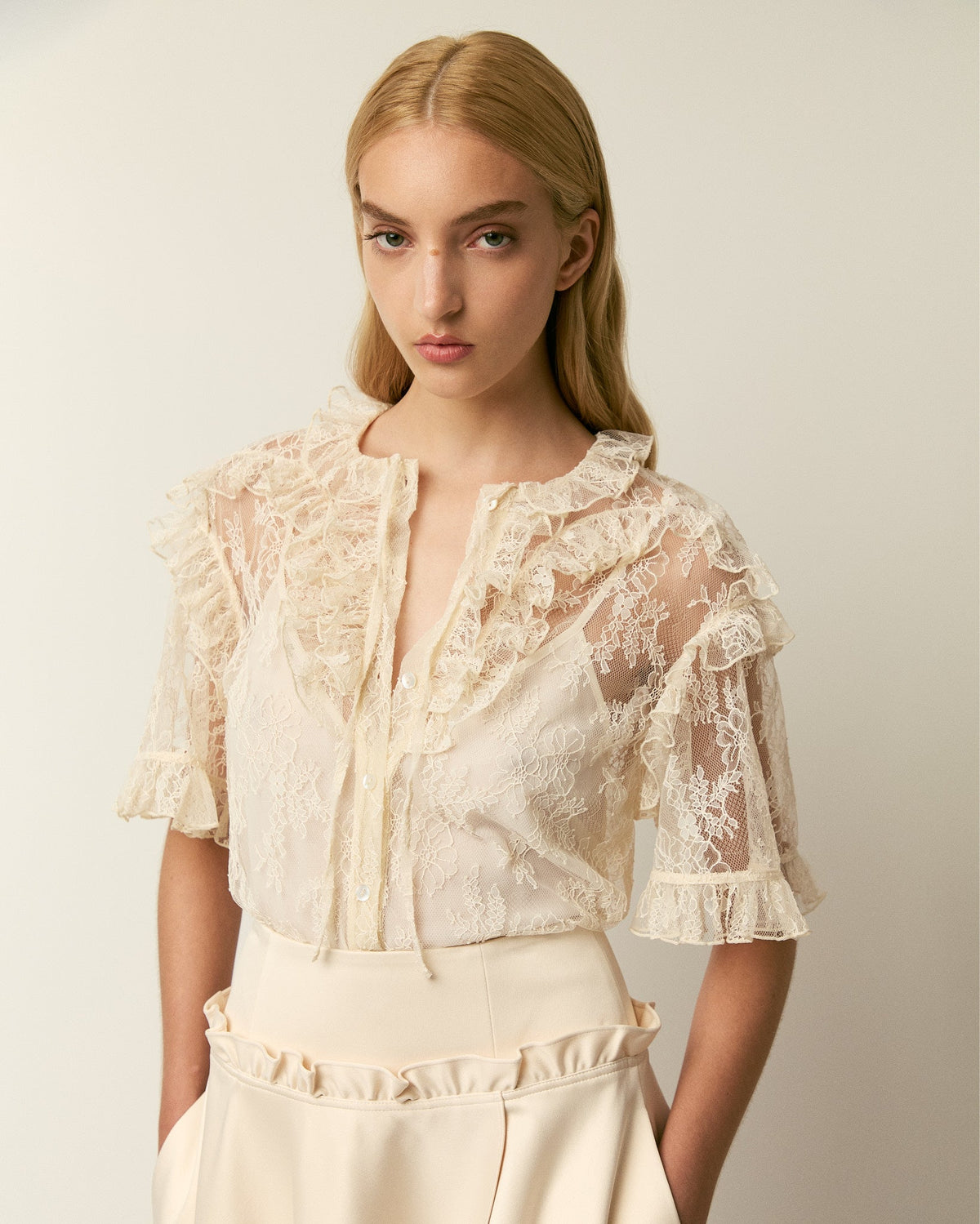 The Kyra lace top