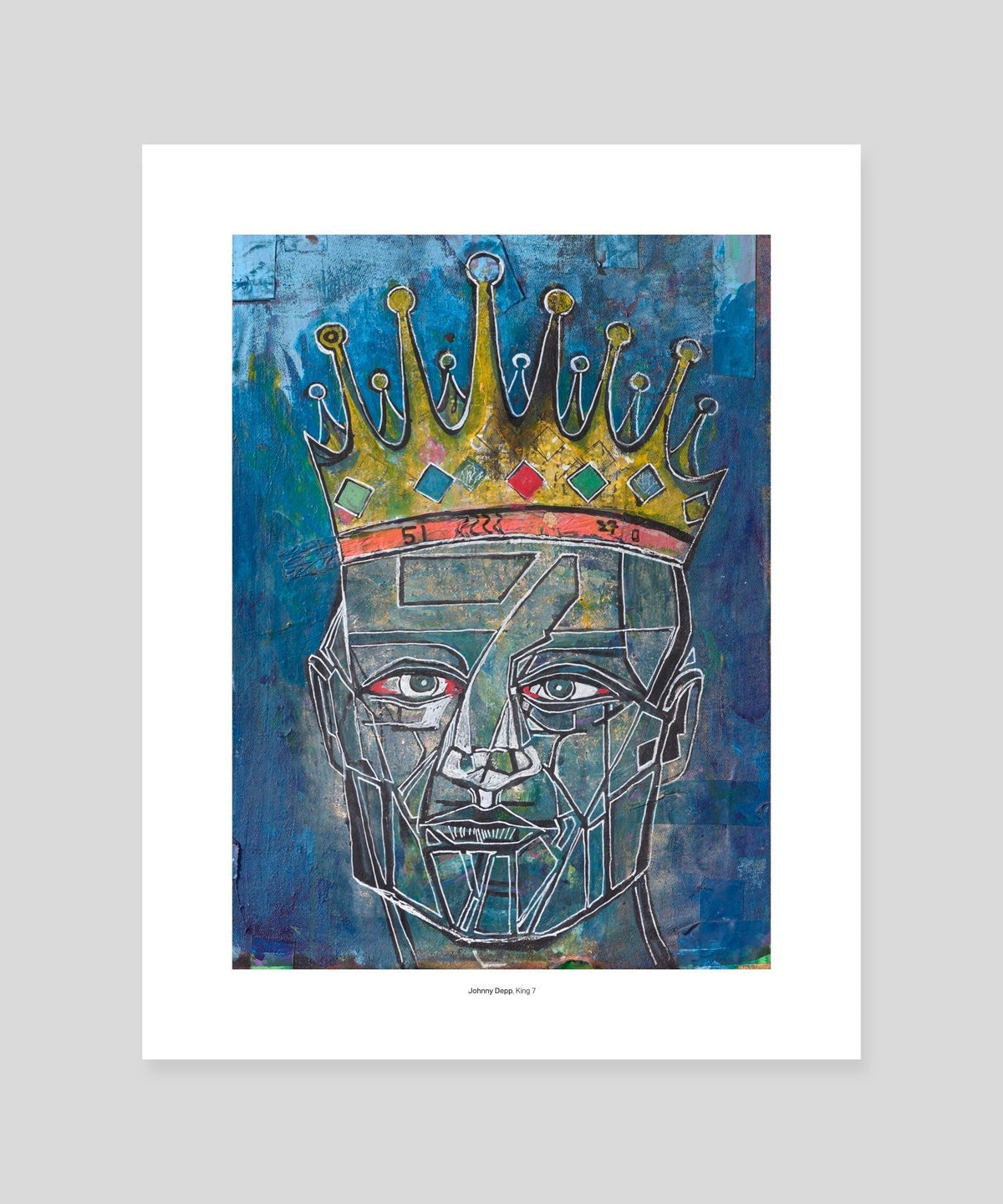 King 7 - Mini Print
