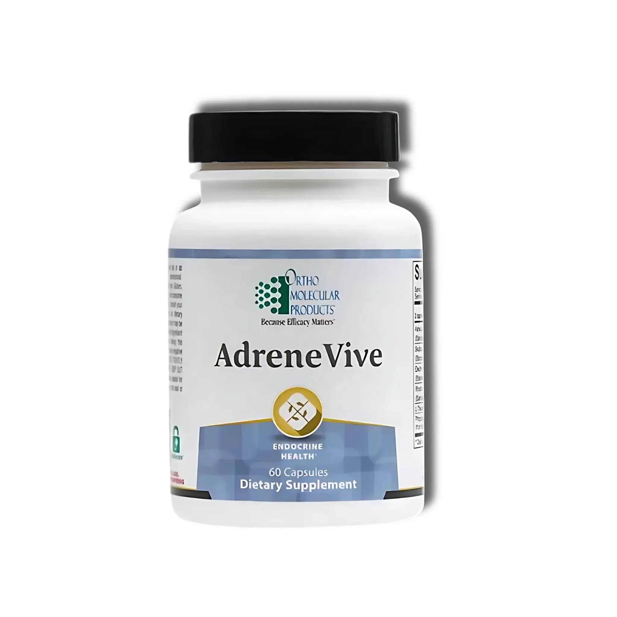 AdreneVive by Ortho Molecular Products Front side