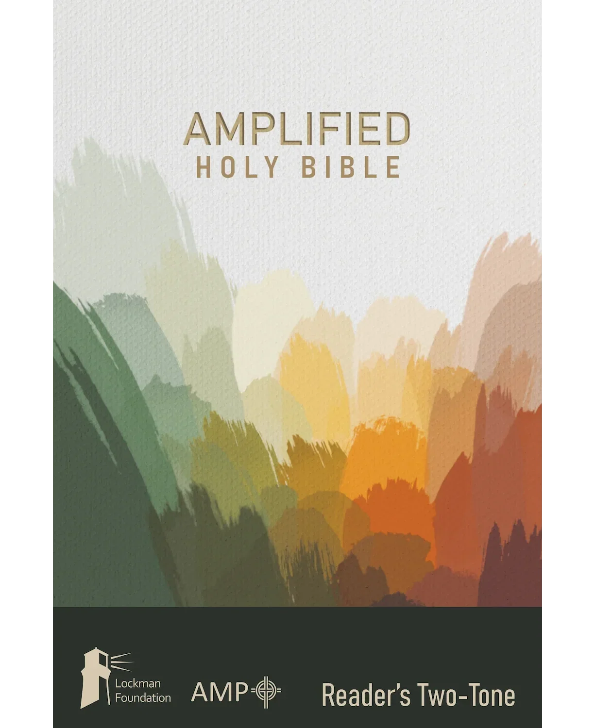 Amplified Readers Two-Tone Bible, product packaging front