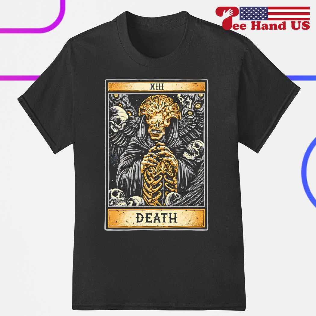 Angel of Death Hellboy Tarot card shirt, hoodie, sweater, long sleeve and tank top