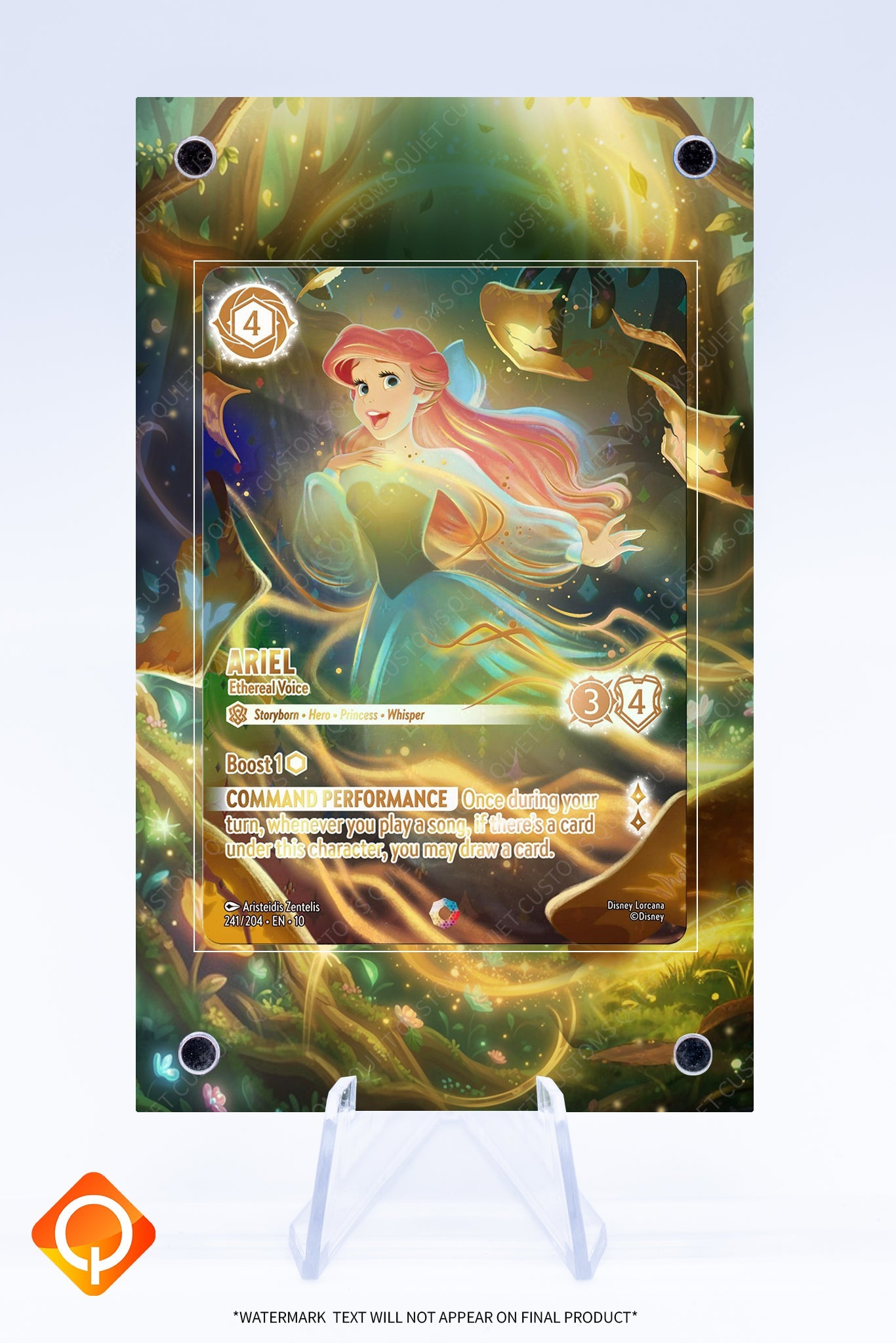 Ariel Ethereal Voice 241 204 Case | Art Guard (Ungraded)