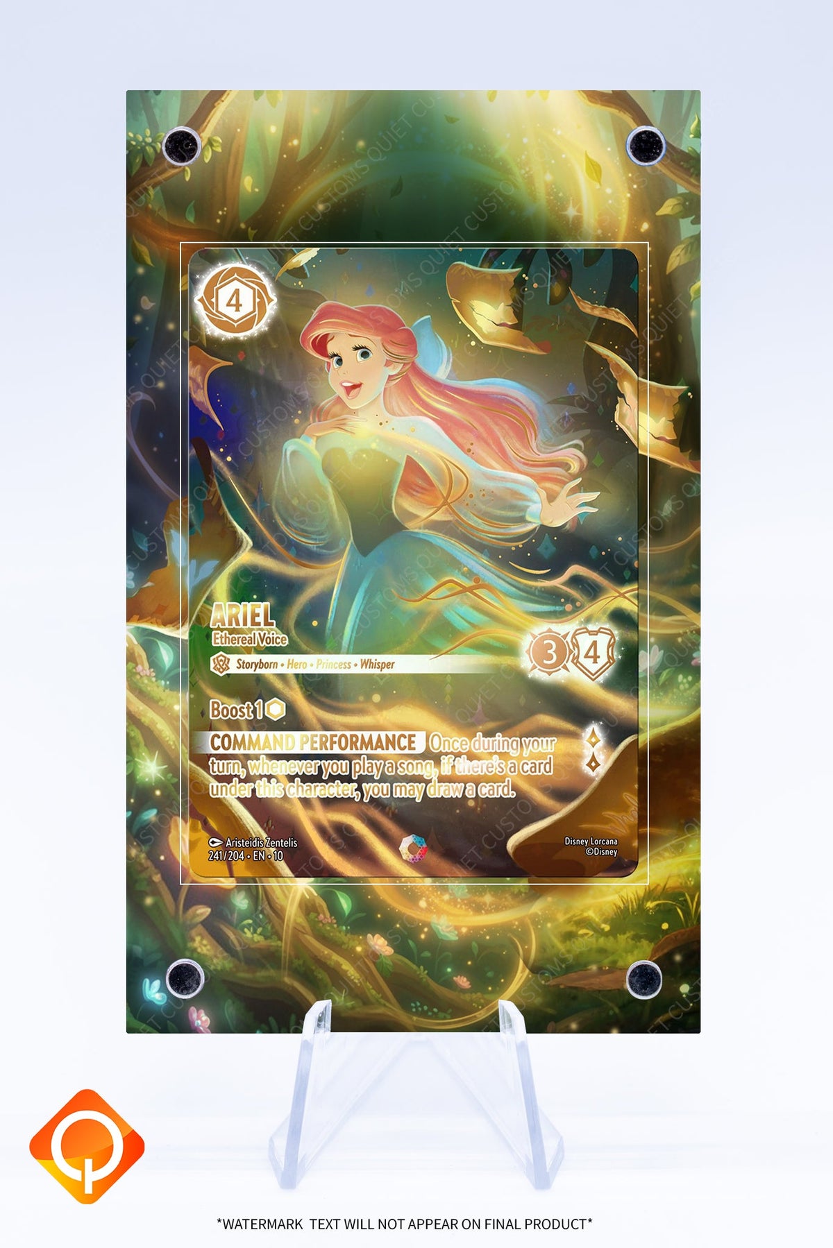 Ariel Ethereal Voice 241 204 Case | Art Guard (Ungraded)