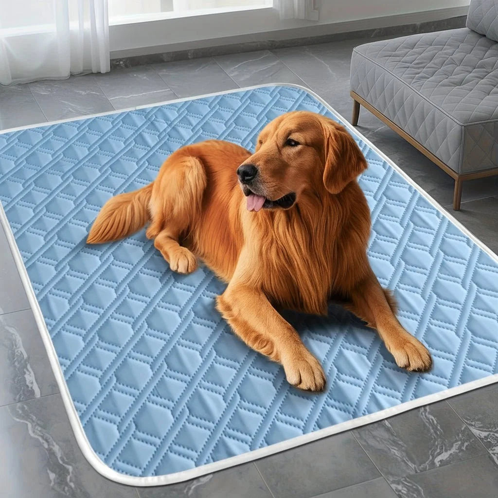 Atmungsaktive Kühlmatte für Hunde und Katzen – Ideal für heiße Sommertage 0