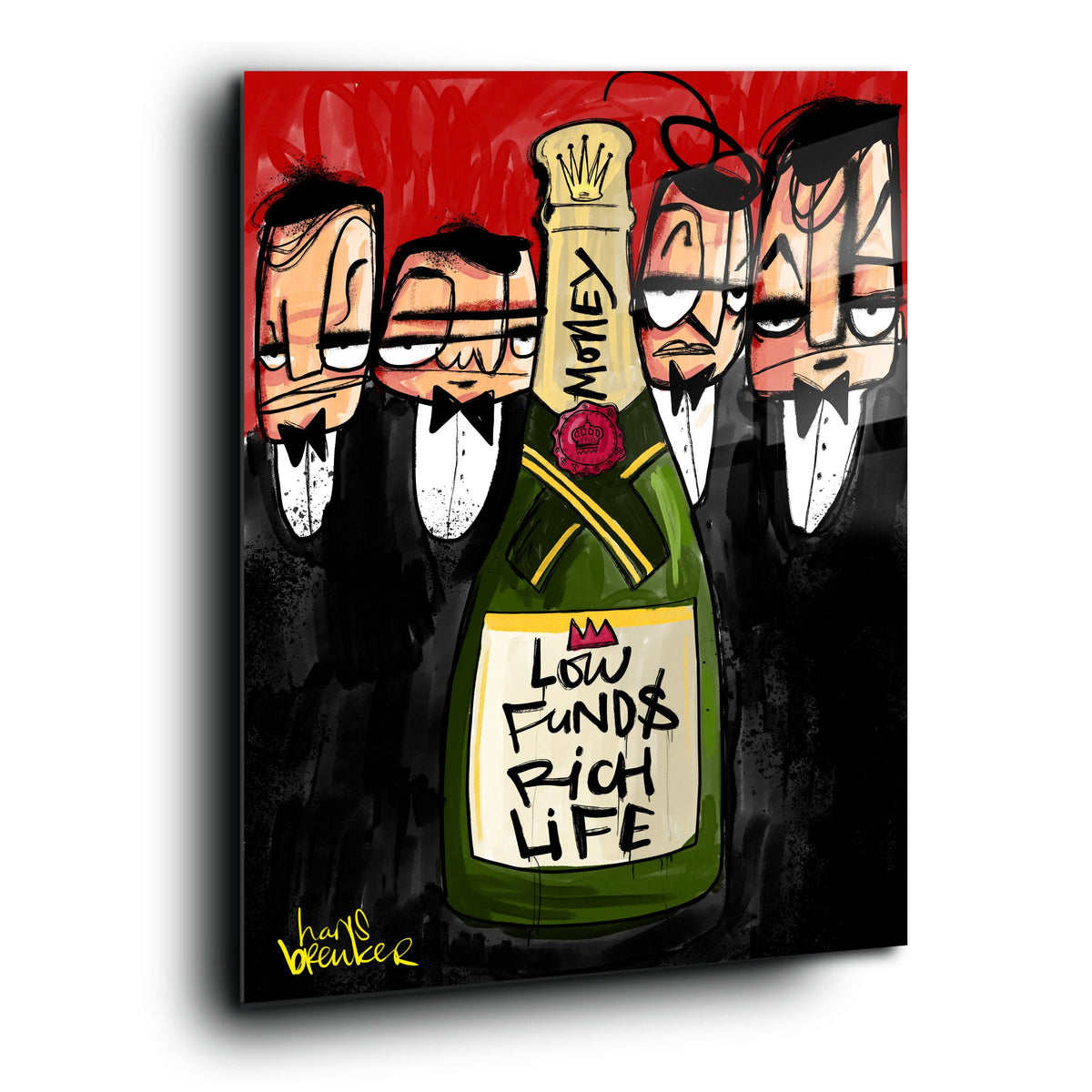 Low funds, rich life