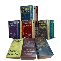 The Wheel of Time Complete 15-Book Set by Robert Jordan (New Spring to A Memory of Light – Epic Fantasy Collection)