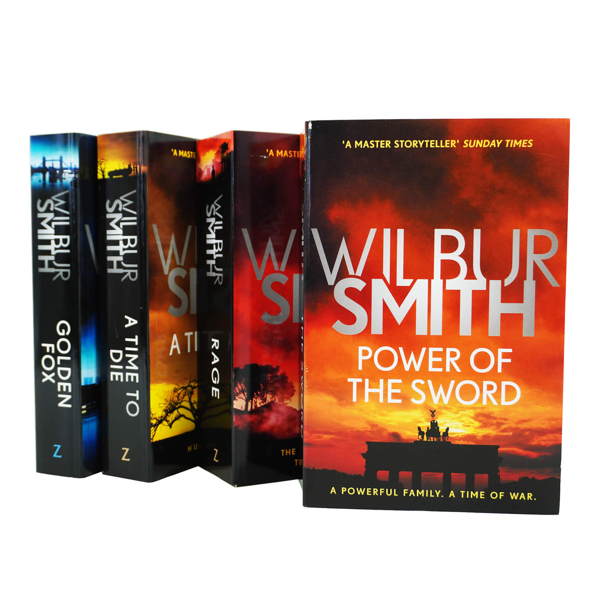 The Courtney Series 4 Books (5 To 8) Collection Set By Wilbur Smith - Young Adult - Paperback - Bangzo Books Wholesale