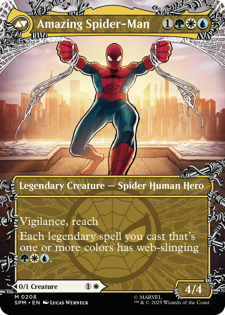 Amazing Spider-Man MTG - Magic: The Gathering | Marvel's Spider-Man #208b (English)