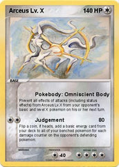 Pokemon Arceus Lv X 63