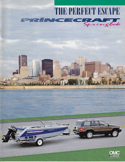 Princecraft 1995 Fishing Brochure