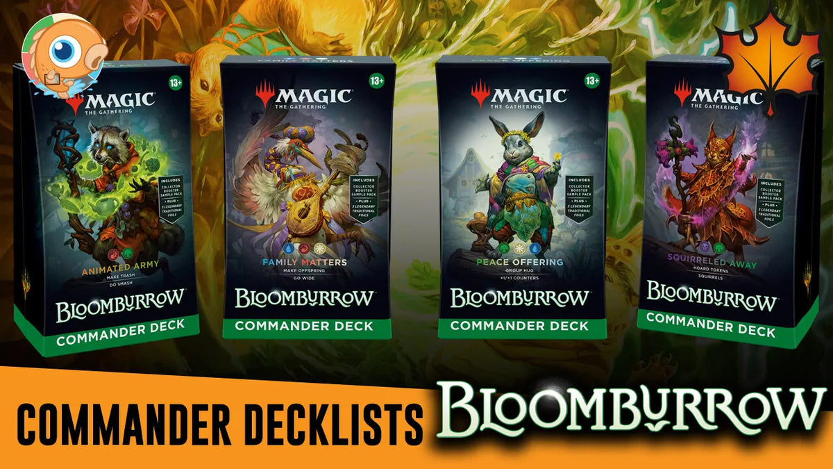 Bloomburrow Commander Decklists
