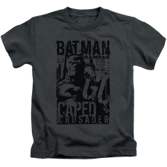 DC Batman Caped Crusader - Kid's T-Shirt Kid's T-Shirt (Ages 4-7) Batman
