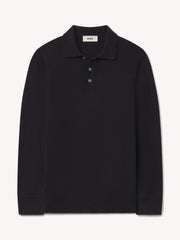 India Ink Seafarer Cotton Rugby Polo Product Flat
