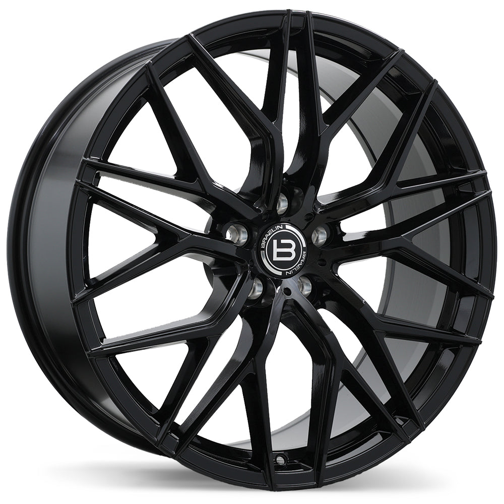Braelin BR10 21x10 +35 5x120 74.1CB - Gloss Black