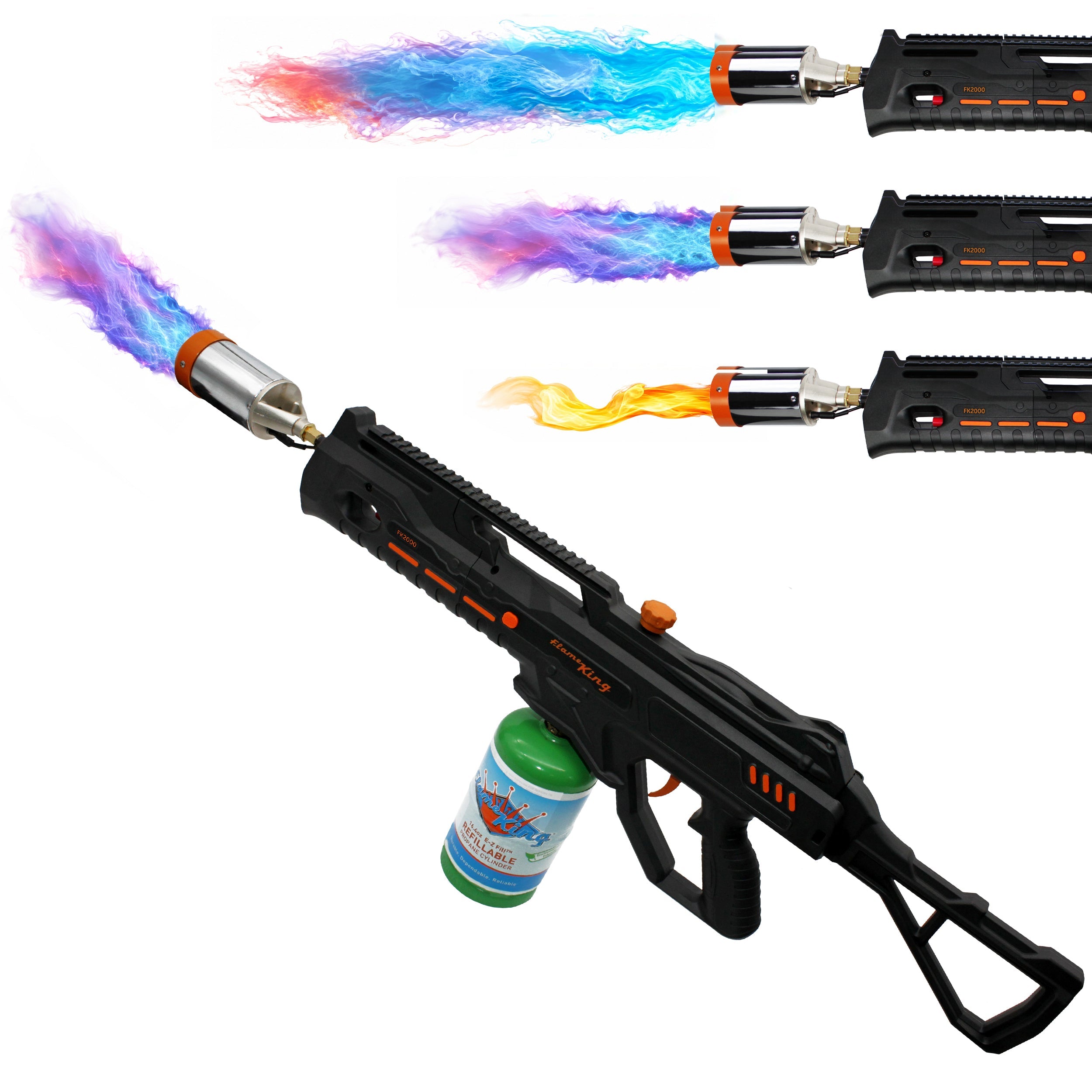 Flame King BlazeTac Propane Torch Gun Weed Burner with Trigger Ignition
