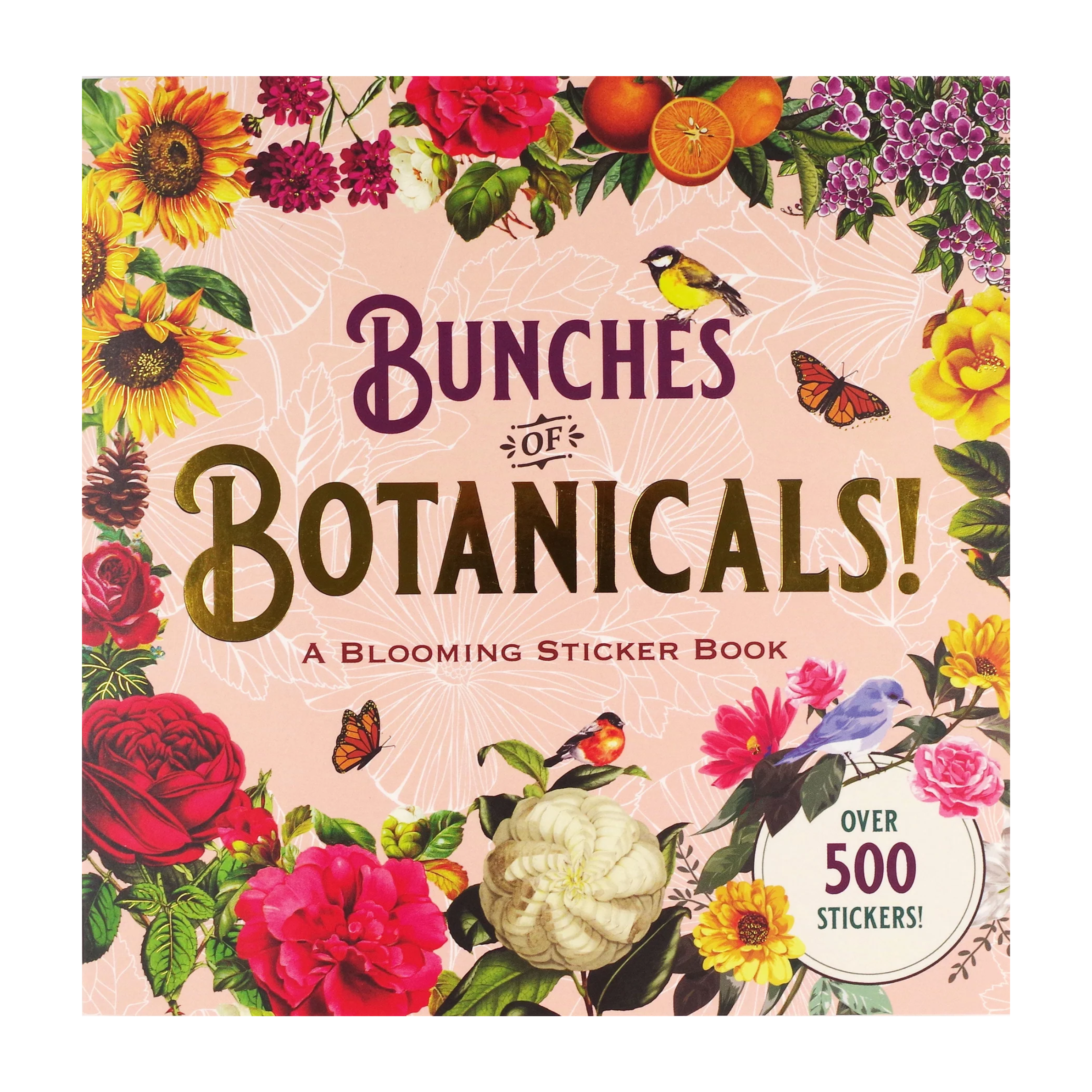 Peter Pauper Press - Sticker Book - Botanicals!