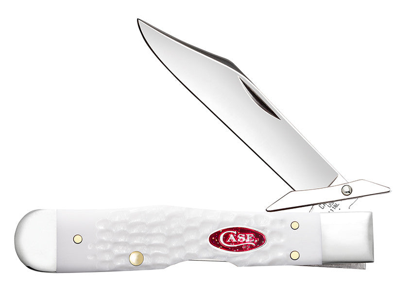 Case XX Cheetah Cub - White Synthetic SparXX Handle - Tru-Sharp Steel - 60177 - SNK/WTO - Home Office