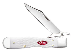 Case XX Cheetah Cub - White Synthetic SparXX Handle - Tru-Sharp Steel - 60177 - SNK/WTO - Home Office