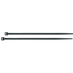 CIN-5030N Amarre plástico, 50 lb, 30 cm, negro, bolsa con 50 pzas