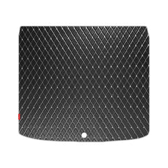 Luxury Leatherette Car Dicky Mat For Toyota Etios - Black White | Elegant Auto Retail