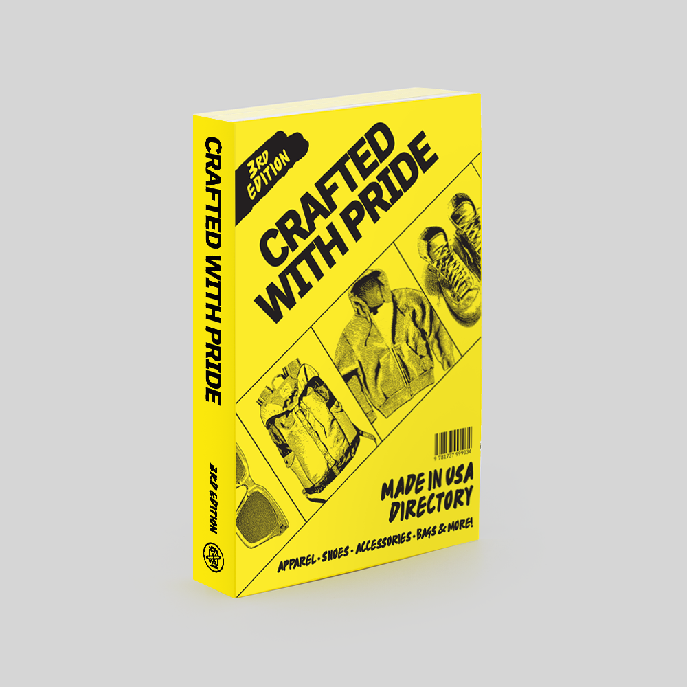 Crafted With Pride: A Directory of Made in USA Gear (3rd Edition) - PRE-ORDER