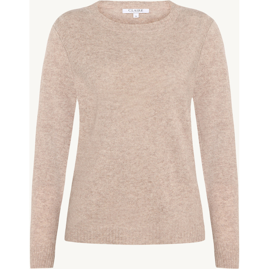 CLAIRE CWPreet Pullover 14538 Feather Mel.