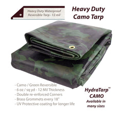 HydraTarp Camo Tarp by Watershed Innovations