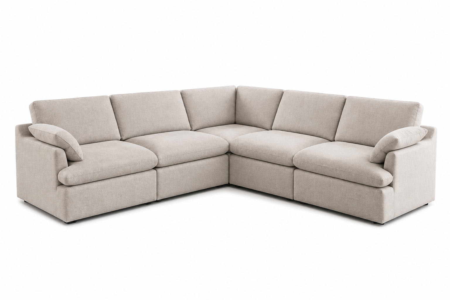 Scarlet Corner Modular Lounge Suite by John Young