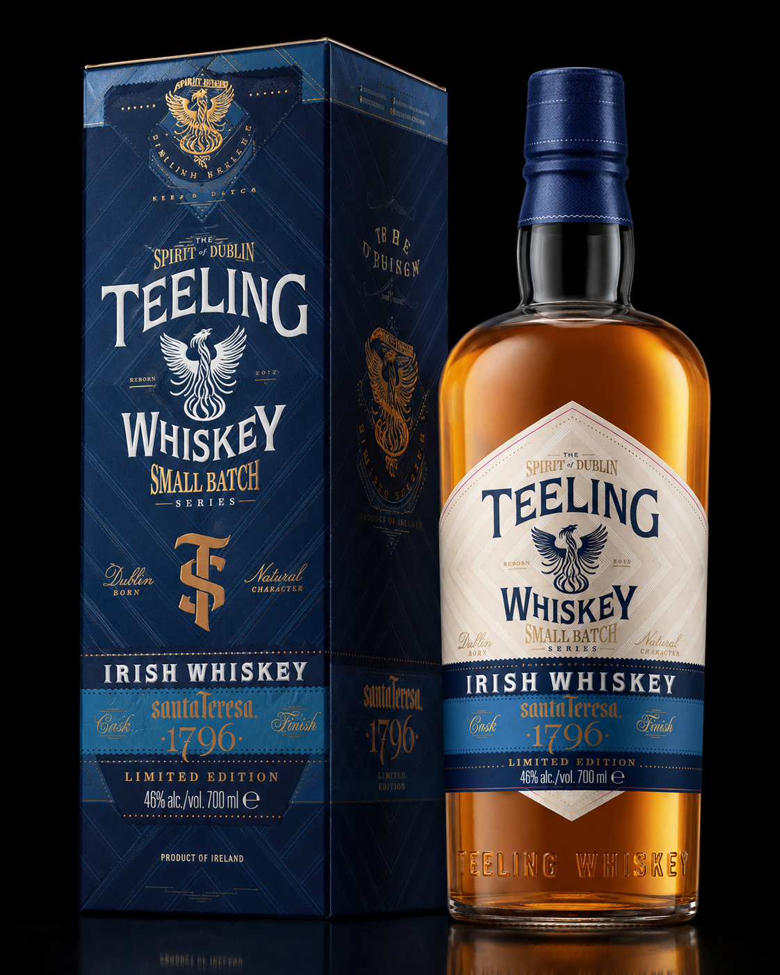 Teeling Irish Whiskey Finished in Santa Teresa 1796 Casks Limited Edition 700mL - Main Street Liquor