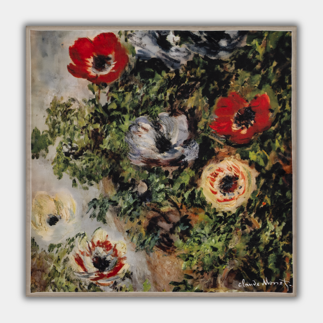 Claude Monet - Anemony w wazonie