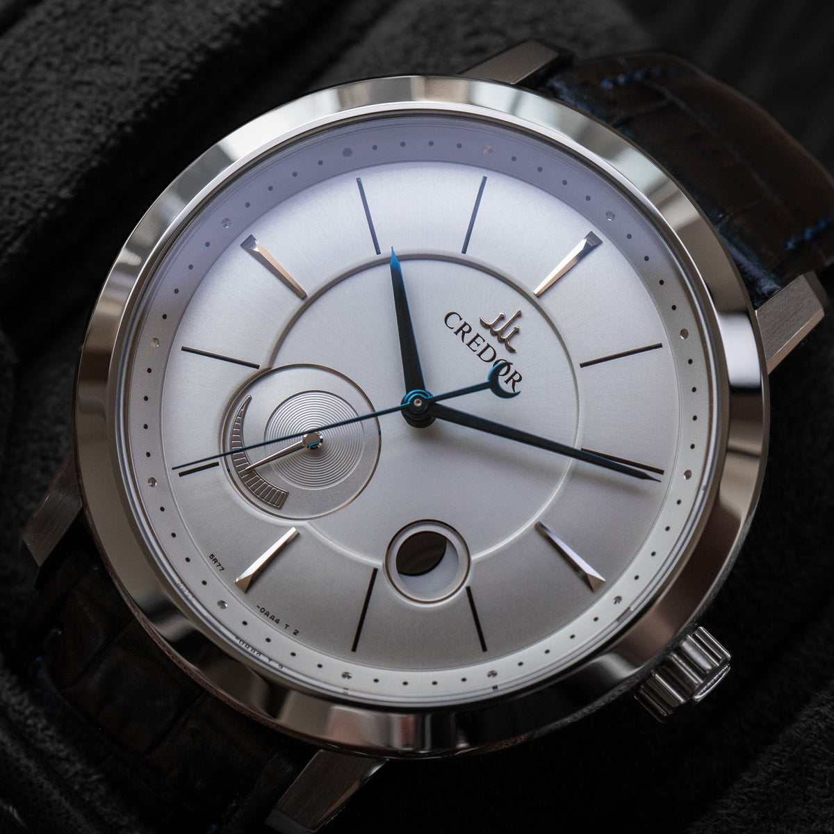 Seiko Credor GCLL997 Spring Drive Moonphase