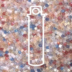 DB-MIX9104-TB - 11/0 Delica Bead Mix, Tuscan Mist | 7.2g Tube