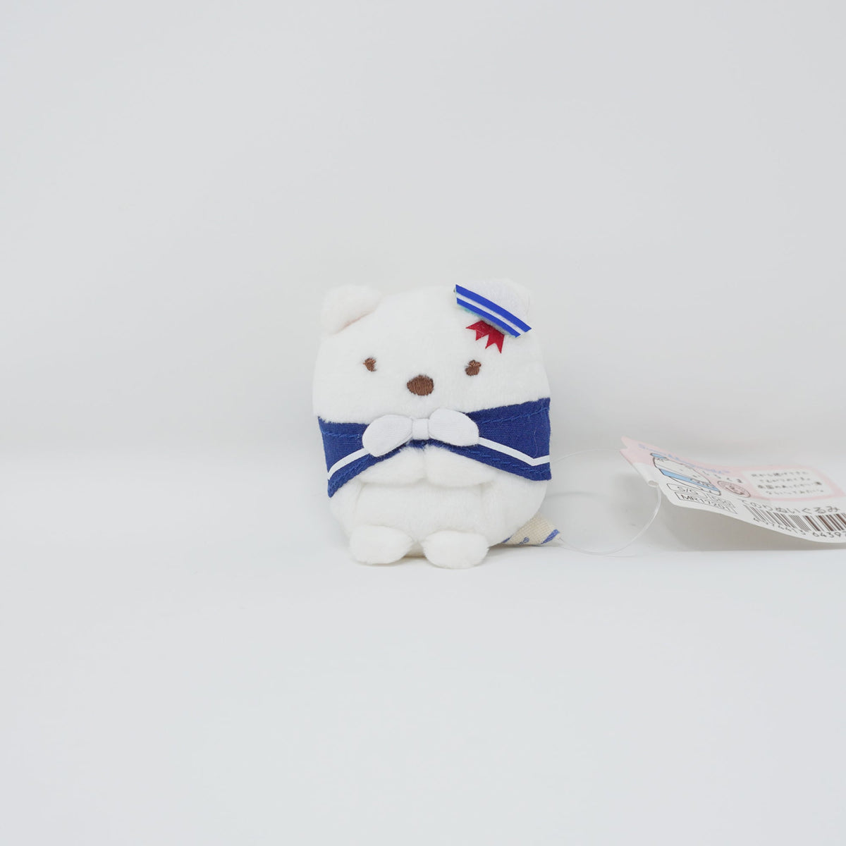 2015 Shirokuma Sailor Outfit Tenori Plush - Sumikkogurashi Marine Theme - San-X