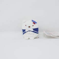 2015 Shirokuma Sailor Outfit Tenori Plush - Sumikkogurashi Marine Theme - San-X