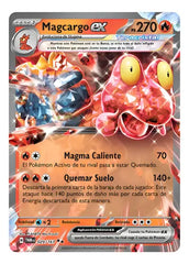 Carta Pokémon Magcargo Ex Original Copag