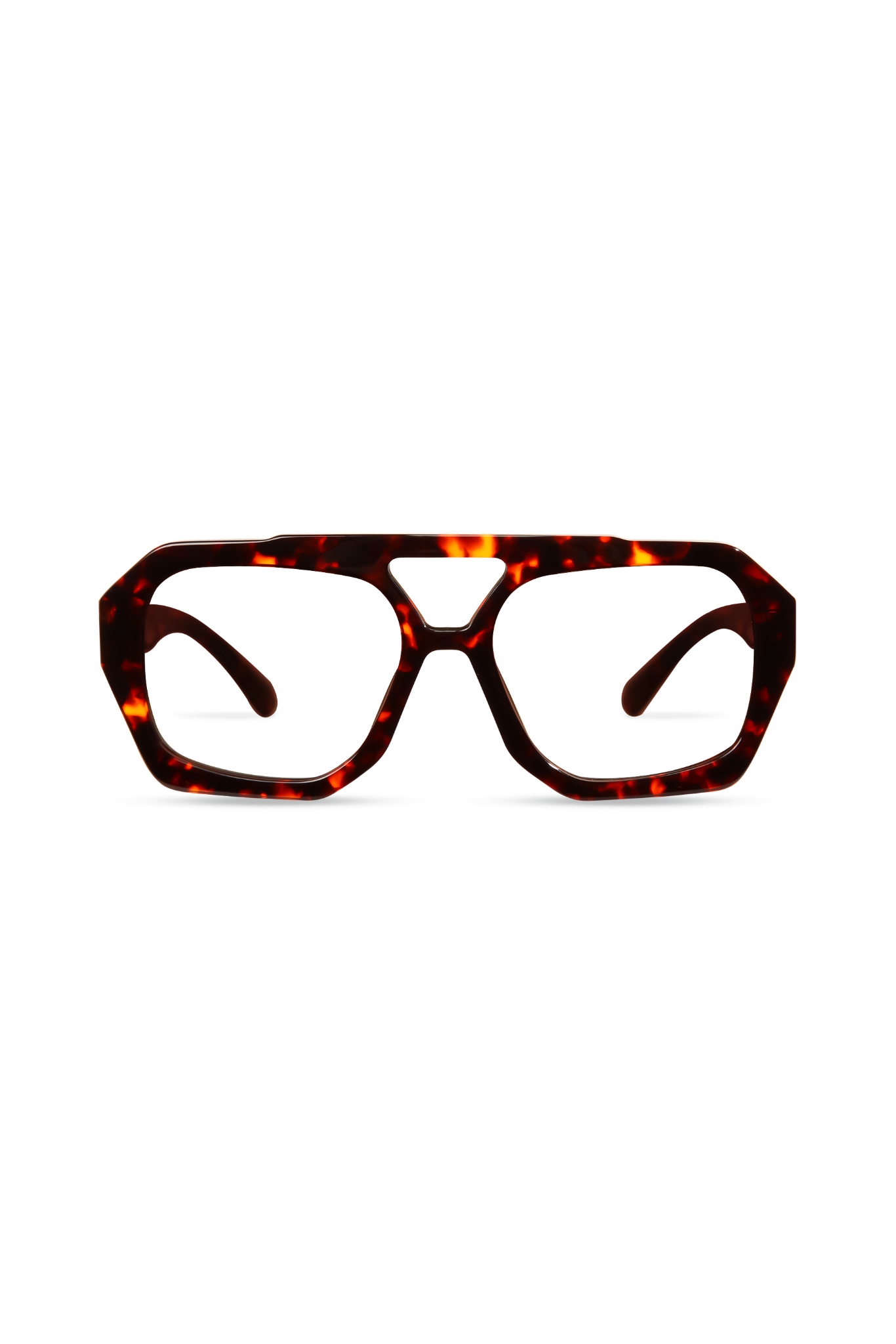 Dima Beth Havana Frame Glasses 1