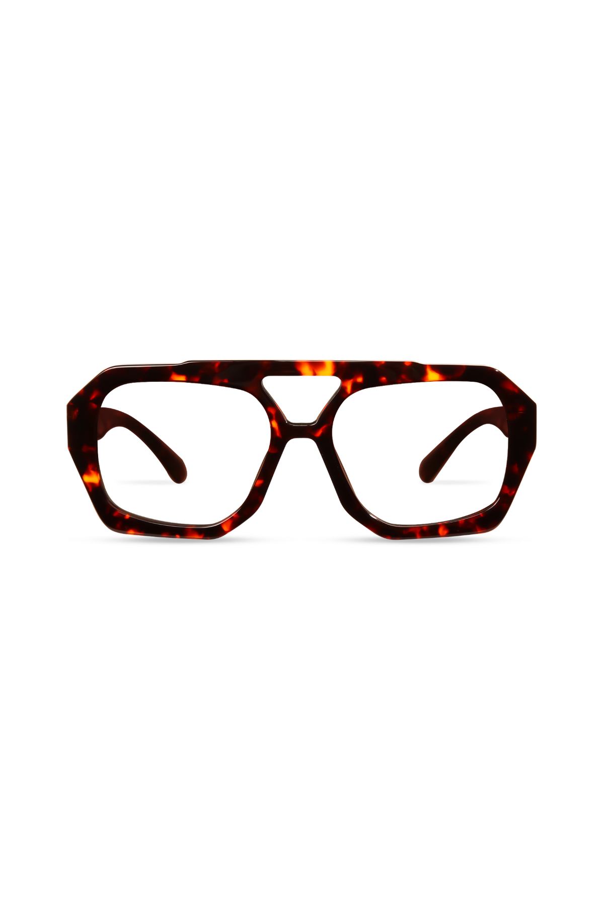 Dima Beth Havana Frame Glasses 1