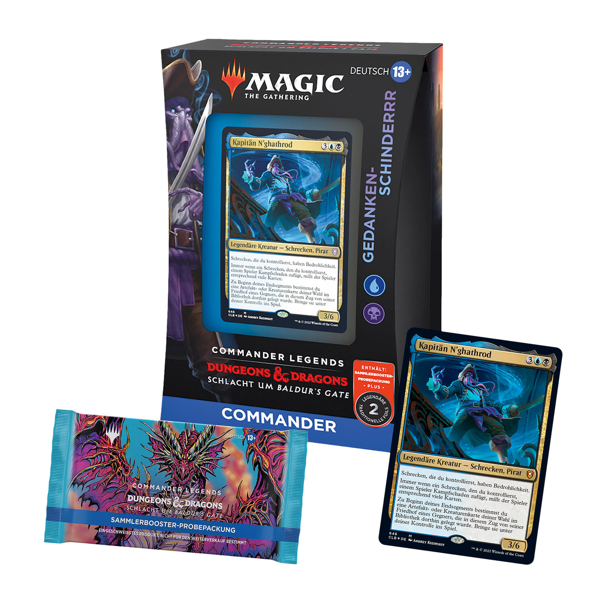 Battle for Baldur's Gate - Mindflayer Commander Deck - Magic The Gathering  | Magic the Gathering