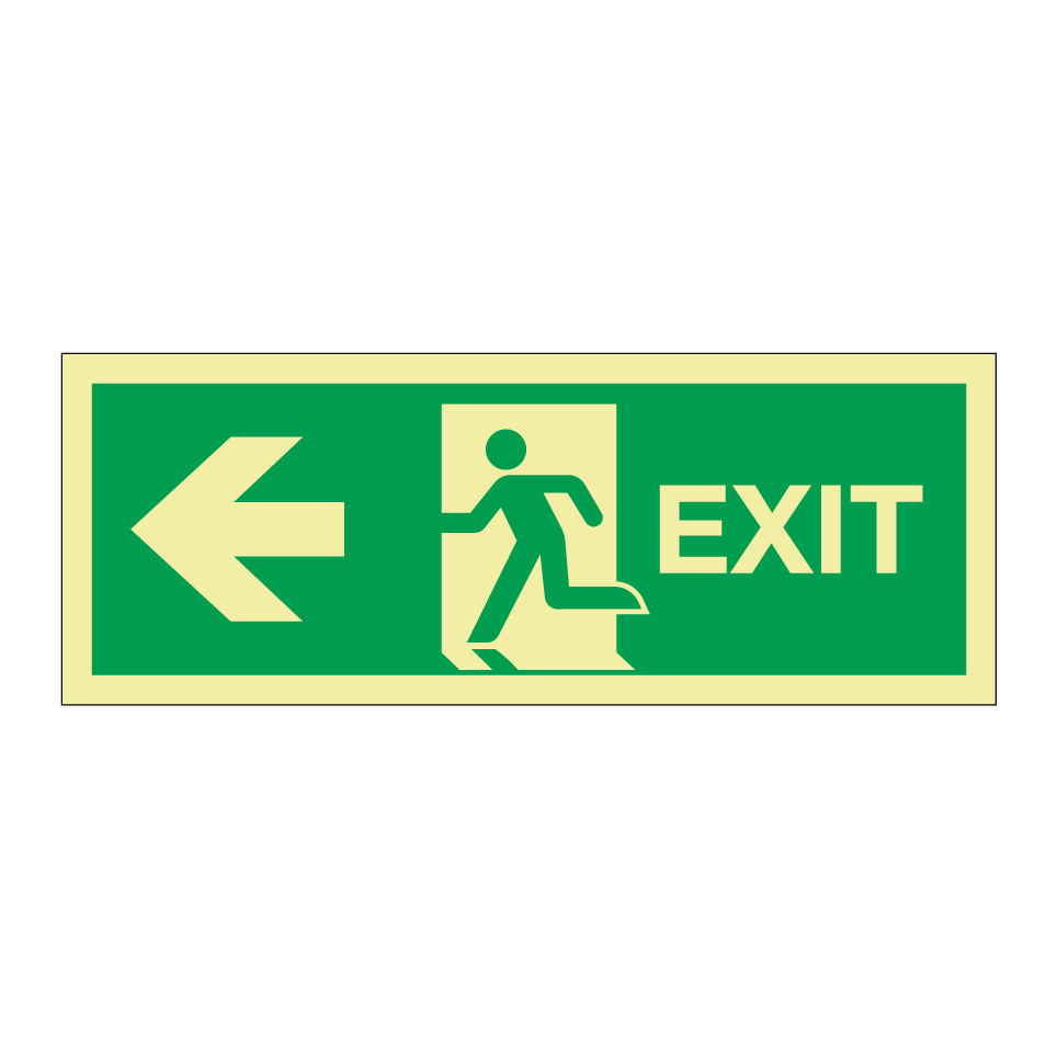 Exit left