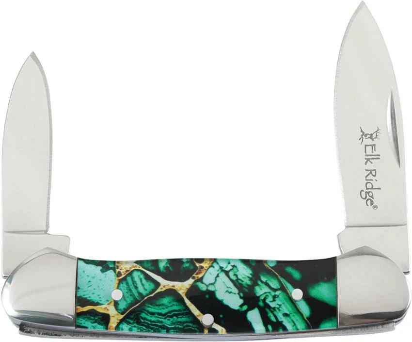 Elk Ridge Canoe Dark Green ER-42454-DG by Elk Ridge