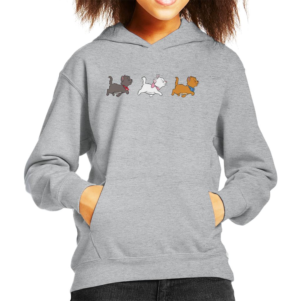 Disney The Aristocats Berlioz Marie & Toulouse Kid's Hooded Sweatshirt-ALL + EVERY
