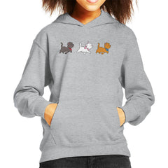 Disney The Aristocats Berlioz Marie & Toulouse Kid's Hooded Sweatshirt-ALL + EVERY