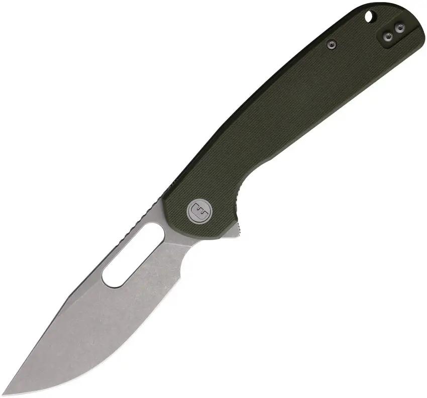 Eutektik Trinity Linerlock OD G10 E-TRINITY OD GREEN G10 by Eutektik