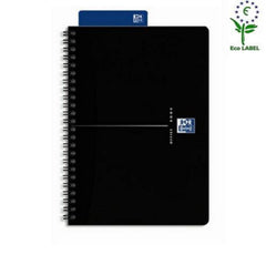 Notatbok Smart Black Linjert - Oxford
