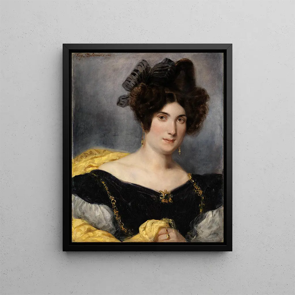 Eugne Delacroix - Portrait of Madame Franois Simon.webp