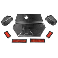 Eventuri BMW F97 X3M / F98 X4M Black Carbon Intake System-SR1 Performance